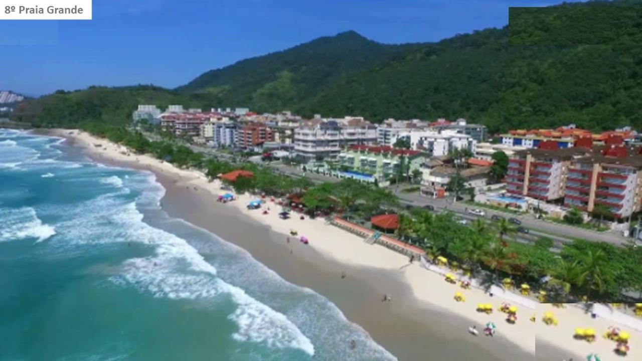 Apartamento Ubatuba - Praia Grande - 80M Da Praia - Ate 8 Pessoas - Praia Grande Ubatuba - 2 Quartos Kültér fotó
